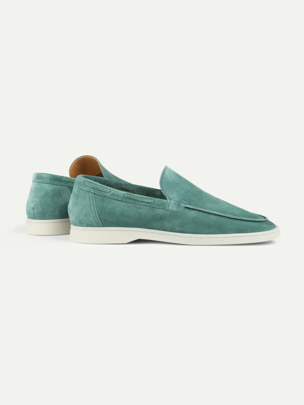 Portofino Suede Loafer – Men’s Emerald Suede Slip-On Shoe